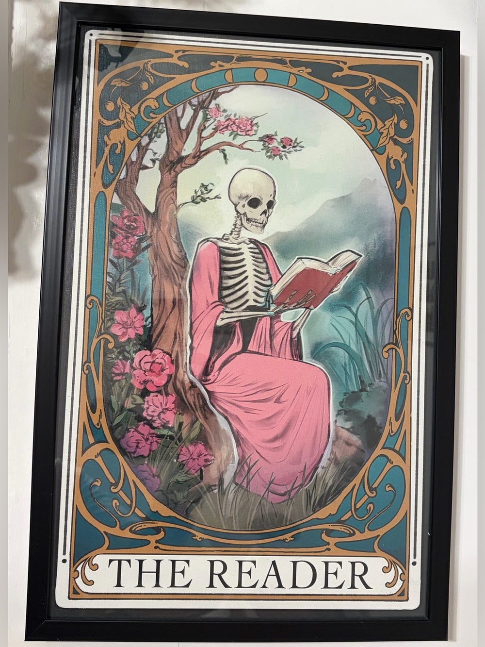 The Reader Tarot Card Art Print